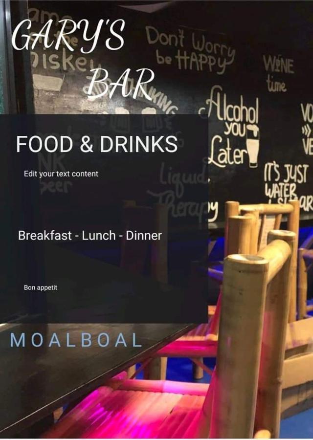 Hostel La Casa Maria Moalboal Zewnętrze zdjęcie